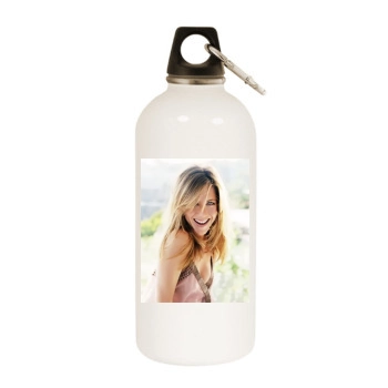 Jennifer Aniston White Water Bottle With Carabiner