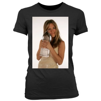 Jennifer Aniston Women's Junior Cut Crewneck T-Shirt