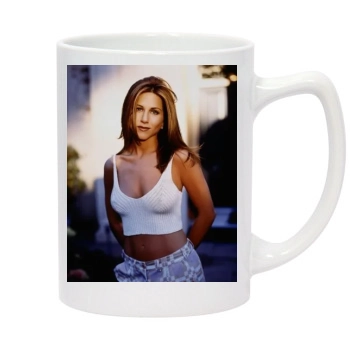 Jennifer Aniston 14oz White Statesman Mug