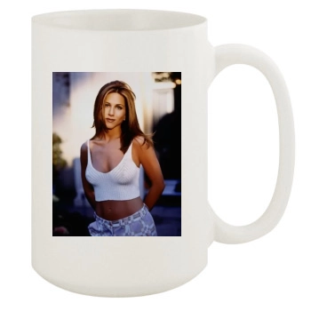 Jennifer Aniston 15oz White Mug