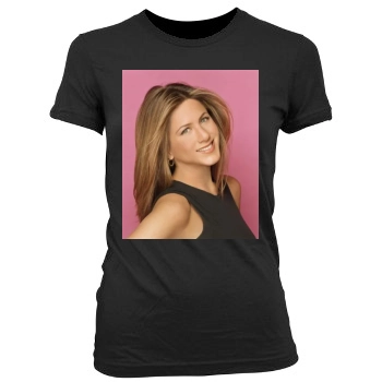 Jennifer Aniston Women's Junior Cut Crewneck T-Shirt