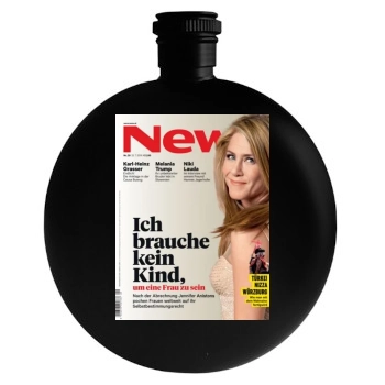 Jennifer Aniston Round Flask