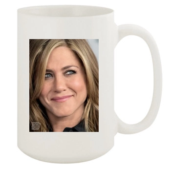 Jennifer Aniston 15oz White Mug