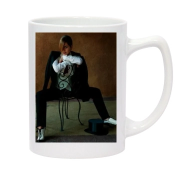 Jennifer Aniston 14oz White Statesman Mug