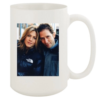 Jennifer Aniston 15oz White Mug