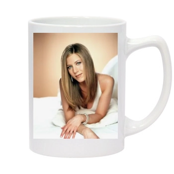 Jennifer Aniston 14oz White Statesman Mug