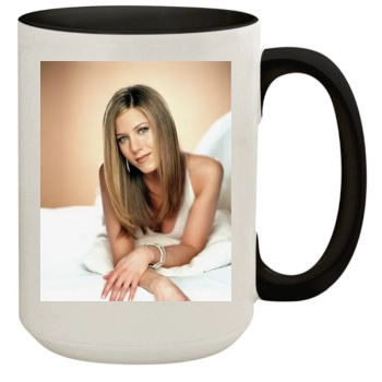 Jennifer Aniston 15oz Colored Inner & Handle Mug