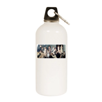 Jennifer Aniston White Water Bottle With Carabiner