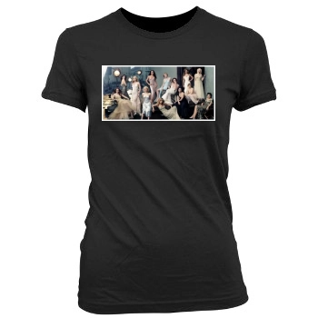 Jennifer Aniston Women's Junior Cut Crewneck T-Shirt