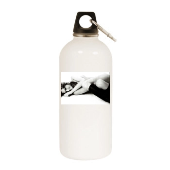 Jennifer Aniston White Water Bottle With Carabiner