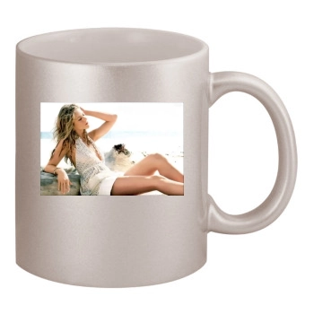 Jennifer Aniston 11oz Metallic Silver Mug