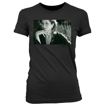 Jennifer Aniston Women's Junior Cut Crewneck T-Shirt