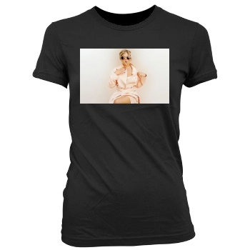 Jennifer Aniston Women's Junior Cut Crewneck T-Shirt