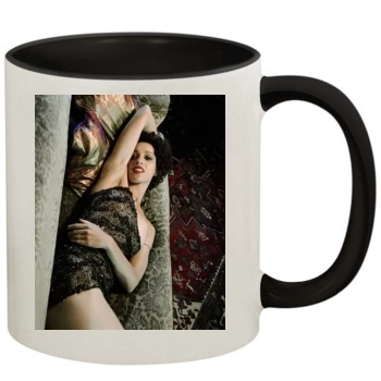 Jennifer Beals 11oz Colored Inner & Handle Mug