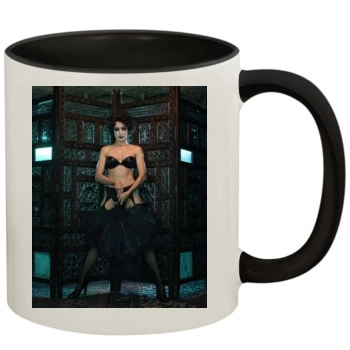 Jennifer Beals 11oz Colored Inner & Handle Mug