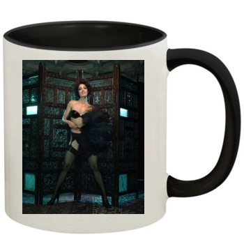 Jennifer Beals 11oz Colored Inner & Handle Mug