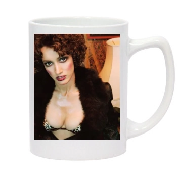 Jennifer Beals 14oz White Statesman Mug