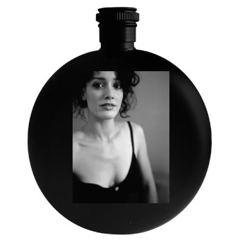 Jennifer Beals Round Flask