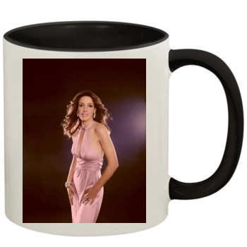 Jennifer Beals 11oz Colored Inner & Handle Mug