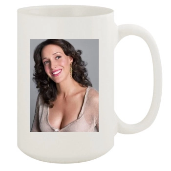 Jennifer Beals 15oz White Mug