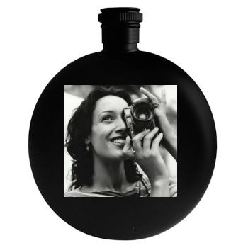 Jennifer Beals Round Flask