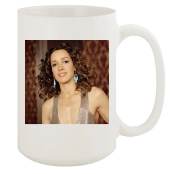 Jennifer Beals 15oz White Mug