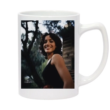 Jennifer Beals 14oz White Statesman Mug