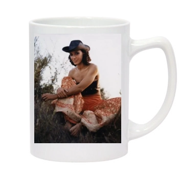 Jennifer Beals 14oz White Statesman Mug