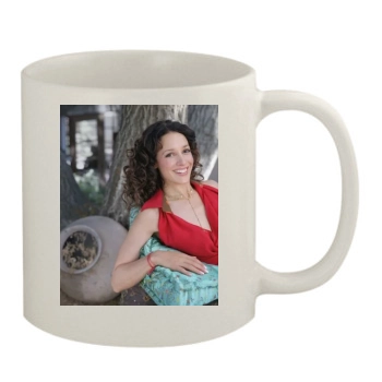 Jennifer Beals 11oz White Mug