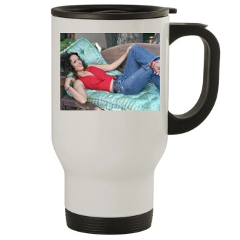 Jennifer Beals Stainless Steel Travel Mug