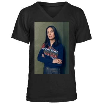 Jennifer Connelly Men's V-Neck T-Shirt