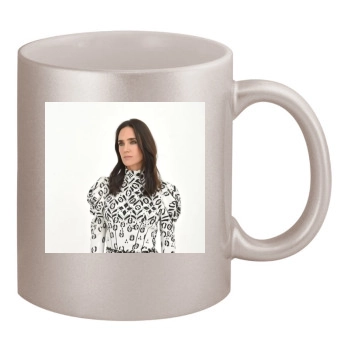 Jennifer Connelly 11oz Metallic Silver Mug