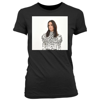 Jennifer Connelly Women's Junior Cut Crewneck T-Shirt