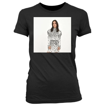 Jennifer Connelly Women's Junior Cut Crewneck T-Shirt