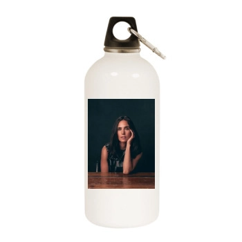 Jennifer Connelly White Water Bottle With Carabiner