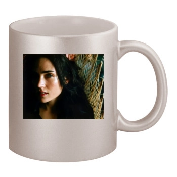 Jennifer Connelly 11oz Metallic Silver Mug