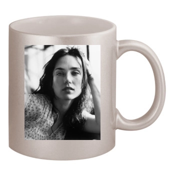 Jennifer Connelly 11oz Metallic Silver Mug