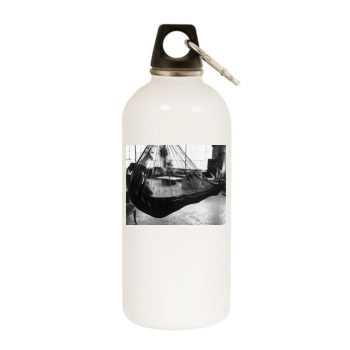 Jennifer Connelly White Water Bottle With Carabiner