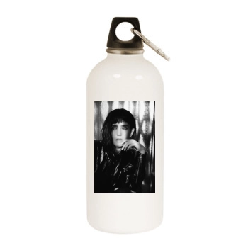 Jennifer Connelly White Water Bottle With Carabiner