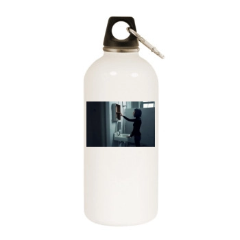 Jennifer Connelly White Water Bottle With Carabiner