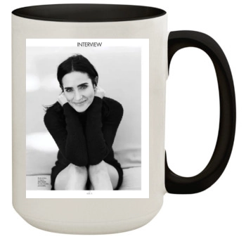 Jennifer Connelly 15oz Colored Inner & Handle Mug