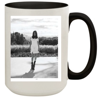 Jennifer Connelly 15oz Colored Inner & Handle Mug