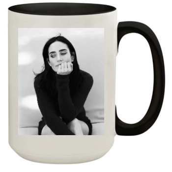 Jennifer Connelly 15oz Colored Inner & Handle Mug