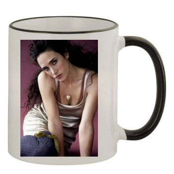 Jennifer Connelly 11oz Colored Rim & Handle Mug