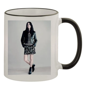 Jennifer Connelly 11oz Colored Rim & Handle Mug