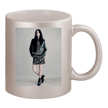 Jennifer Connelly 11oz Metallic Silver Mug