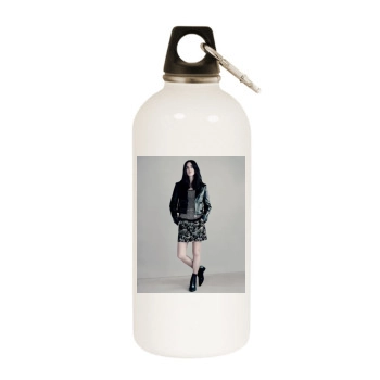 Jennifer Connelly White Water Bottle With Carabiner