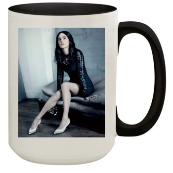 Jennifer Connelly 15oz Colored Inner & Handle Mug