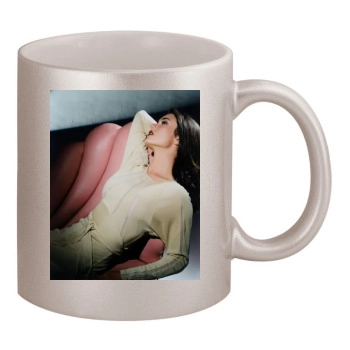 Jennifer Connelly 11oz Metallic Silver Mug