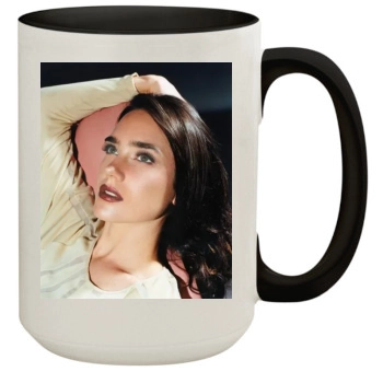 Jennifer Connelly 15oz Colored Inner & Handle Mug